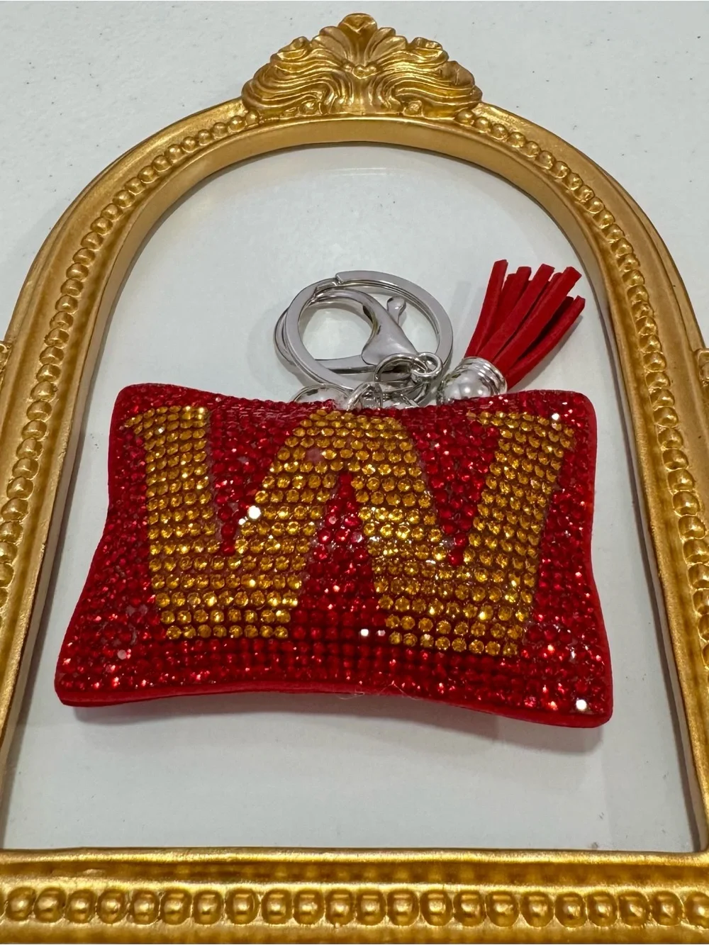 New Commanders Keychain Bag Charm